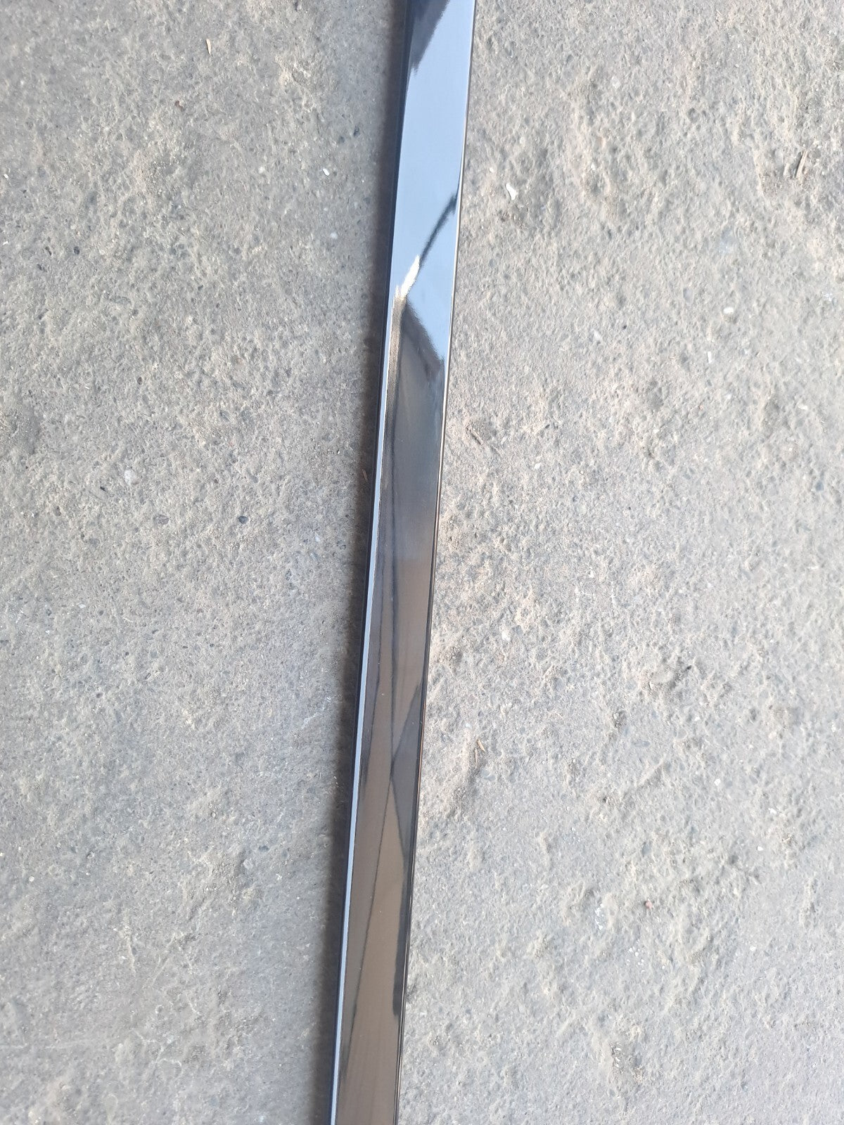 Rivian R1S Rear Passenger Side Door Upper Strip Molding Right RH OEM