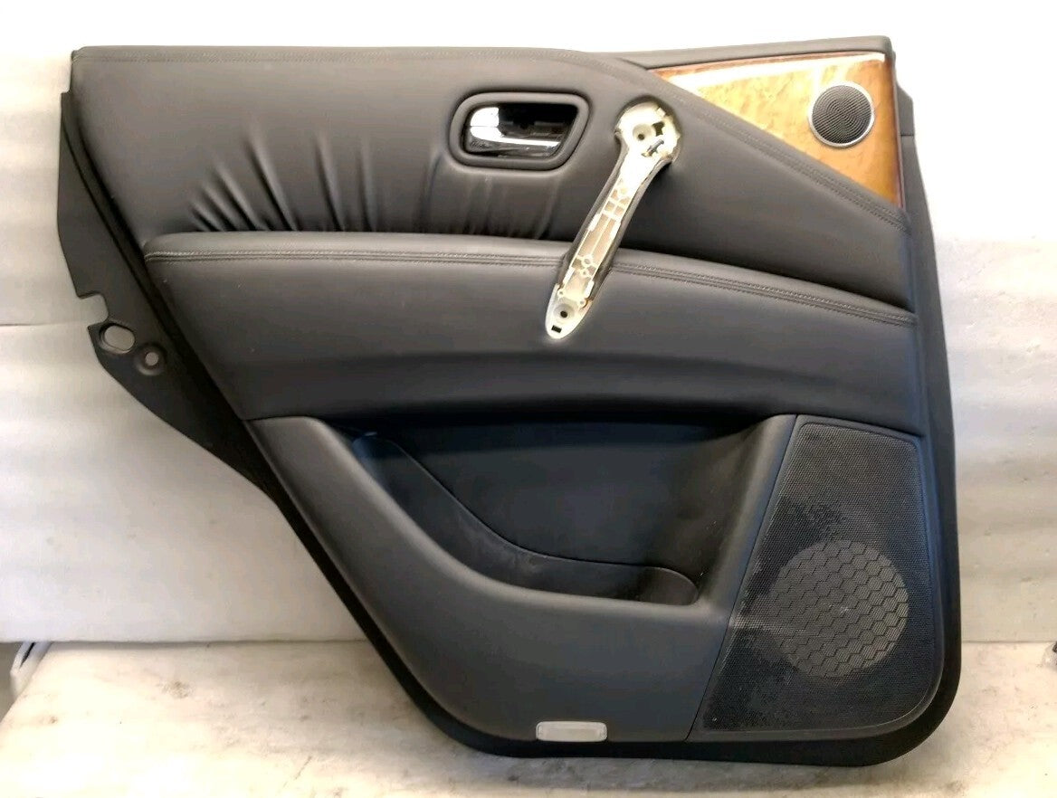 2011-2017 INFINITI QX56 QX80 REAR LEFT SIDE INTERIOR DOOR PANEL 82977-1LA0A OEM