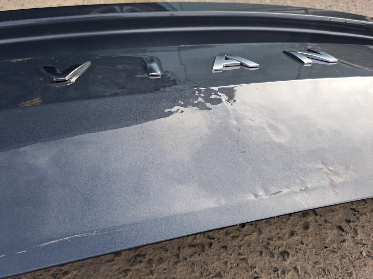 2021-2024 RIVIAN R1T REAR BACK DOOR TAILGATE TRUNK LID SHELL OEM Gray