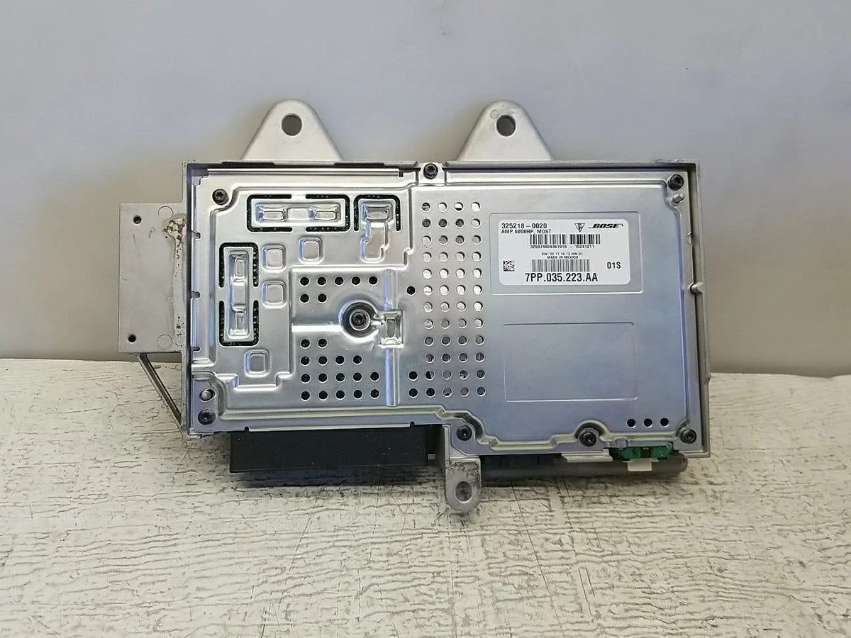 2009-16 Porsche 911 Boxster Cayenne Panamera Macan Amplifier 7PP.035.223.AA OEM