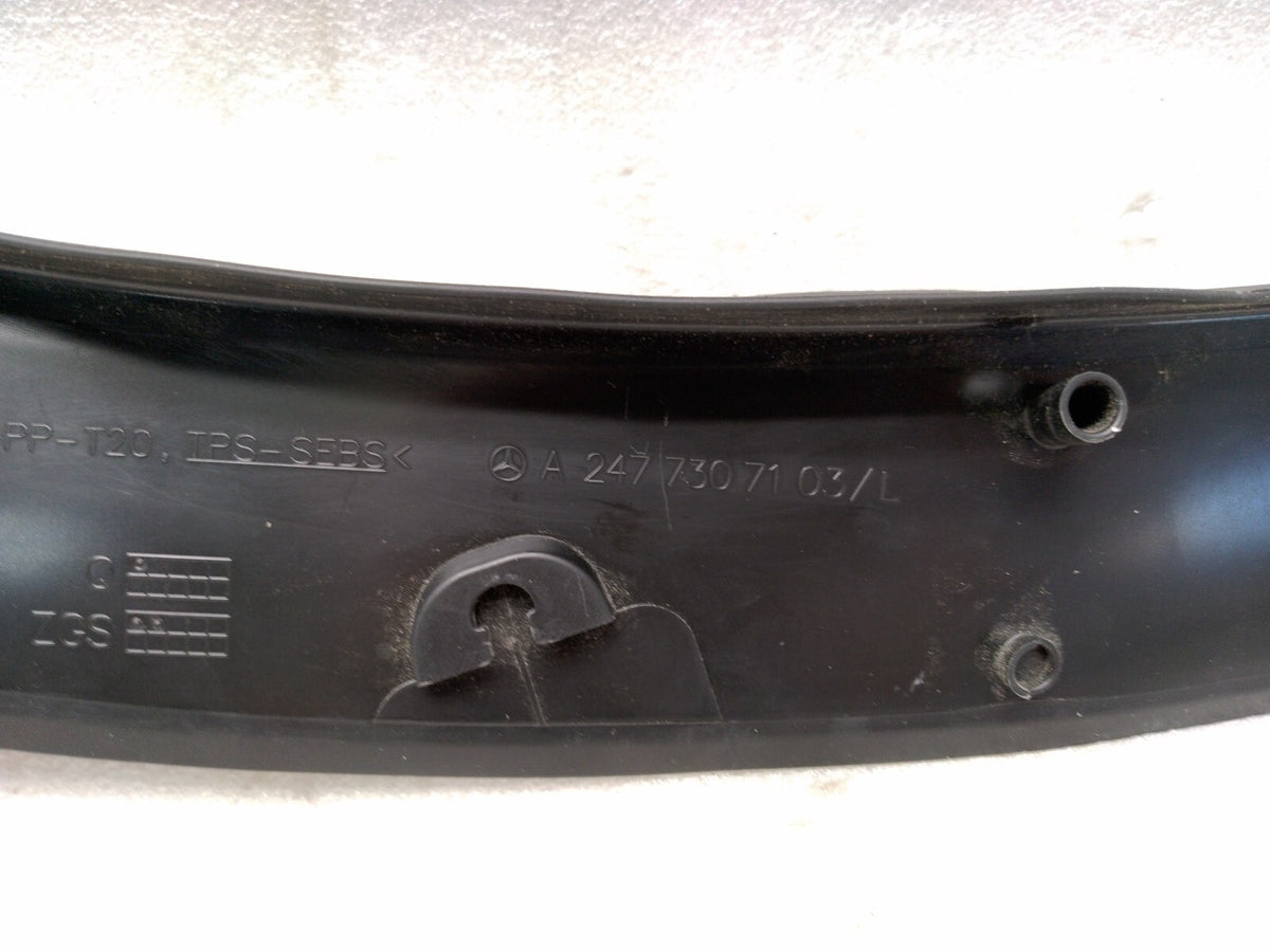 2020-2022 MERCEDES GLB250 X247 REAR LH SIDE DOOR REARWARD WEATHERSTRIP SEAL OEM
