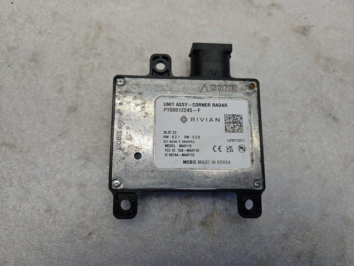 2021-2024 Rivian R1T Rear Corner Radar Blind Spot Radar PT00012245-F OEM