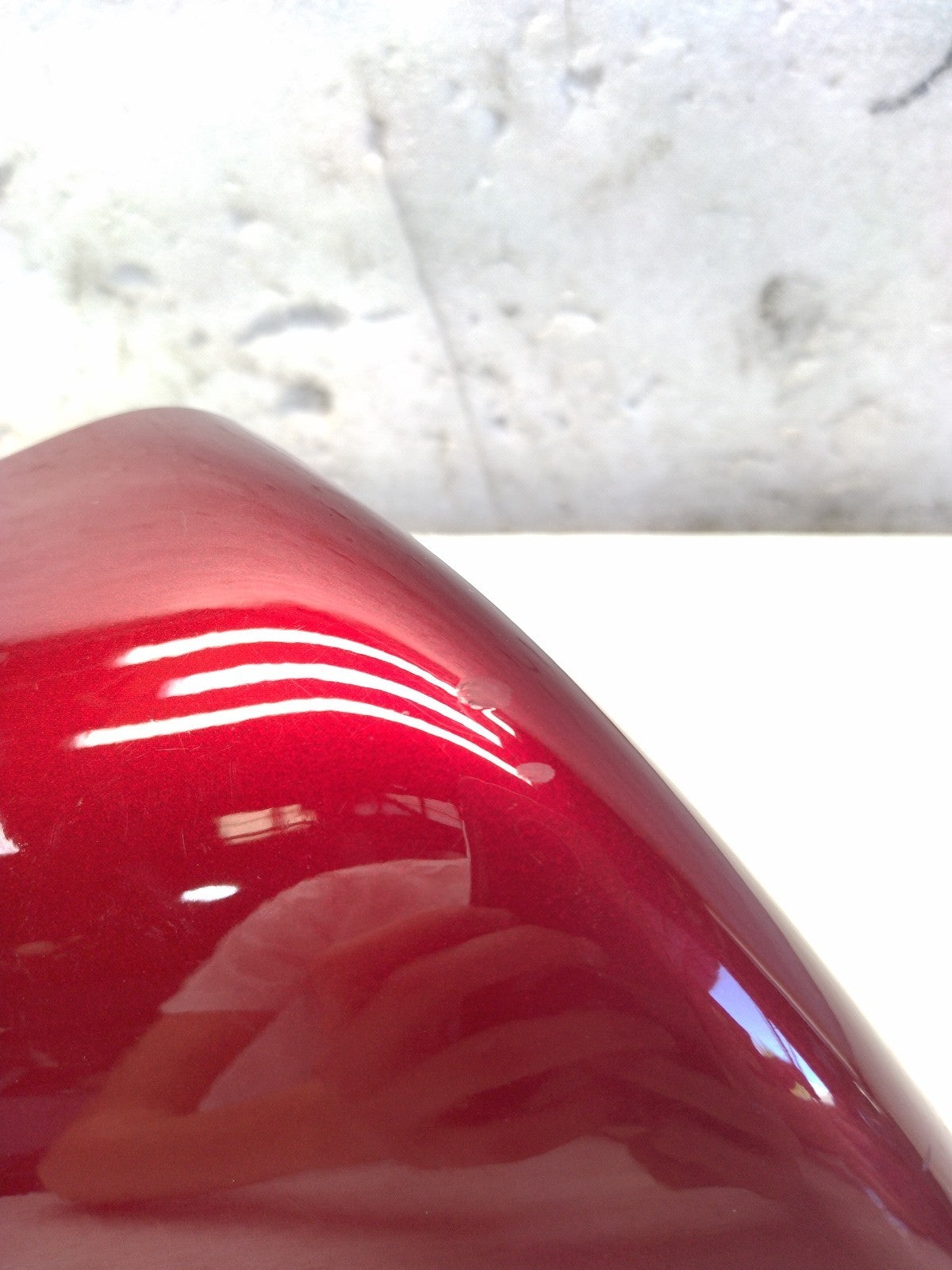 17-23 TESLA MODEL 3 RIGHT PASSENGER SIDE VIEW MIRROR CAP RED 1092292-00-D OEM