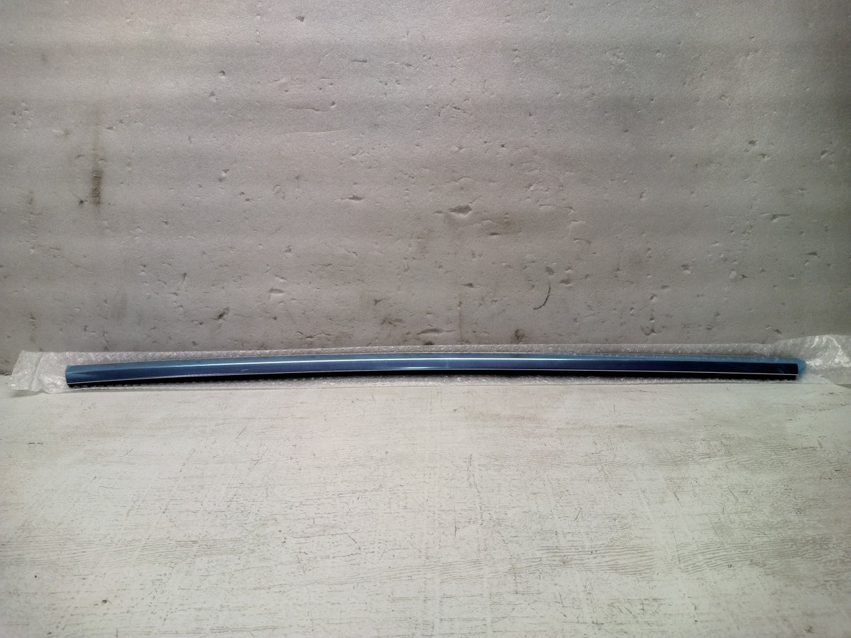 NEW 21-23 Tesla Model 3 Rear LH Door Window Chrome Belt Molding 1080745-00-F OEM