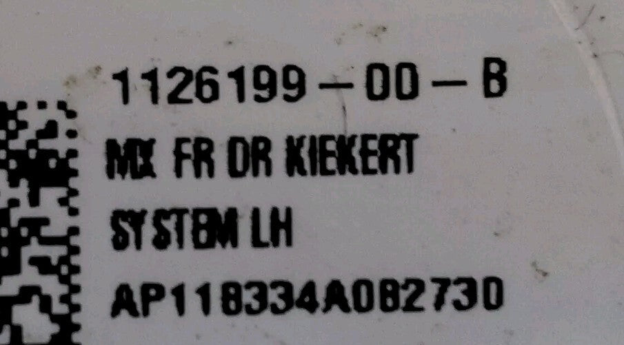 2018-2021 Tesla Model X Door Lock Latch Left Front 1126199-00-B OEM