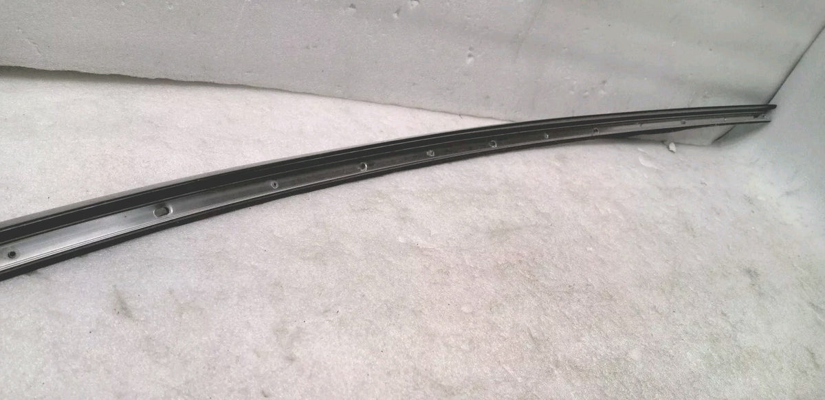 16-2020 Tesla Model X Left Upper Bright Molding Trim Quarter Applique Cover OEM