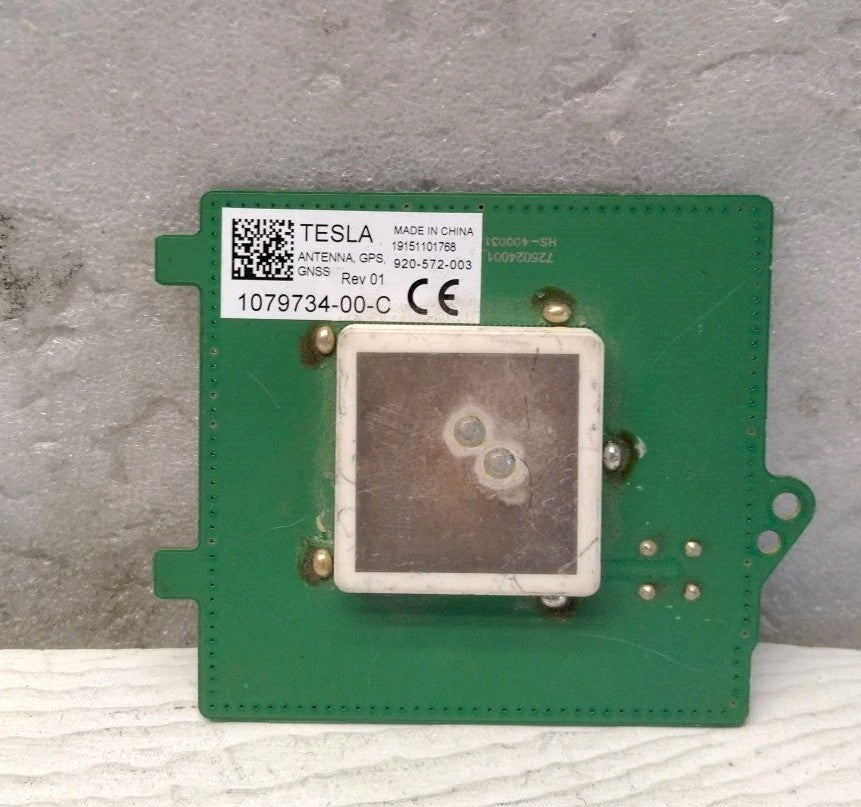 2017-2023 Tesla Model 3 GPS Navigator Antenna Module Unit 1079734-00-C OEM