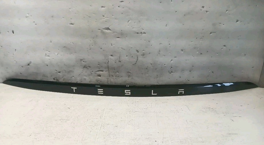 2016-2020 TESLA MODEL X REAR LIFT GATE TRIM BLACK MOLDING 1035369-00-D NEW, OEM