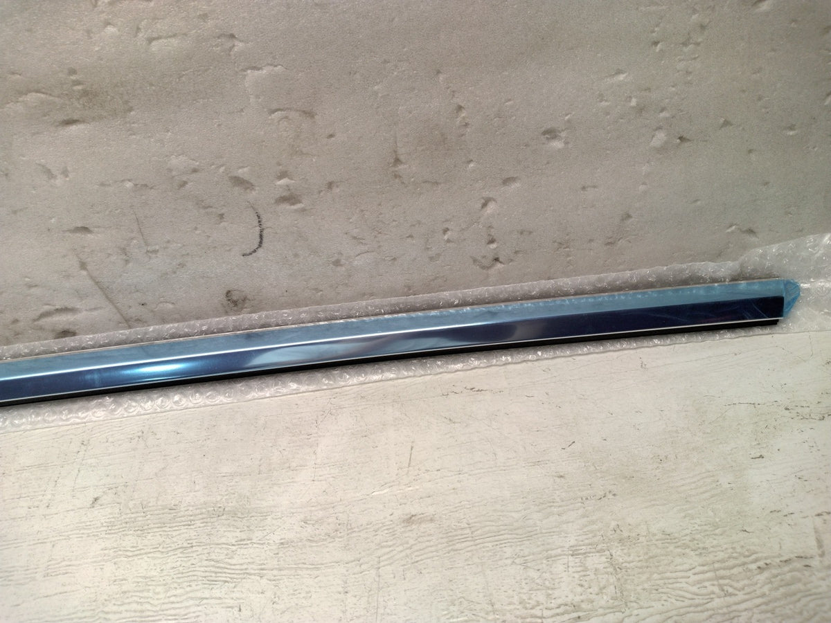 NEW 21-23 Tesla Model 3 Rear LH Door Window Chrome Belt Molding 1080745-00-F OEM