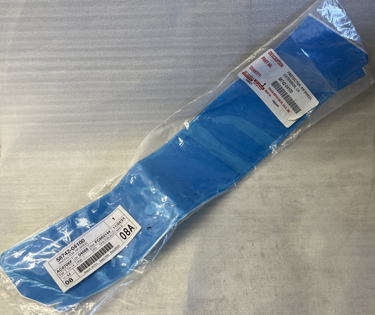 2005-2015 Toyota Tacoma Left Rear Wheel Extension Protector Film Decal NEW! OEM