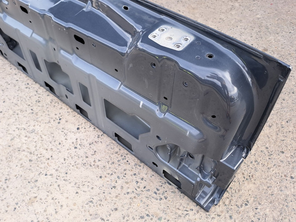 2021-2024 RIVIAN R1T REAR BACK DOOR TAILGATE TRUNK LID SHELL OEM Gray