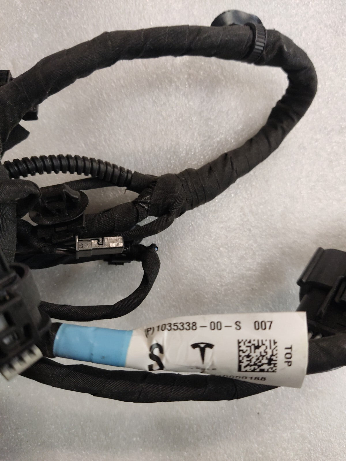 TESLA MODEL S WIRE HARNESS FRONT SUPPORT 2016 - 2020 1035338-00-S OEM NEW *"