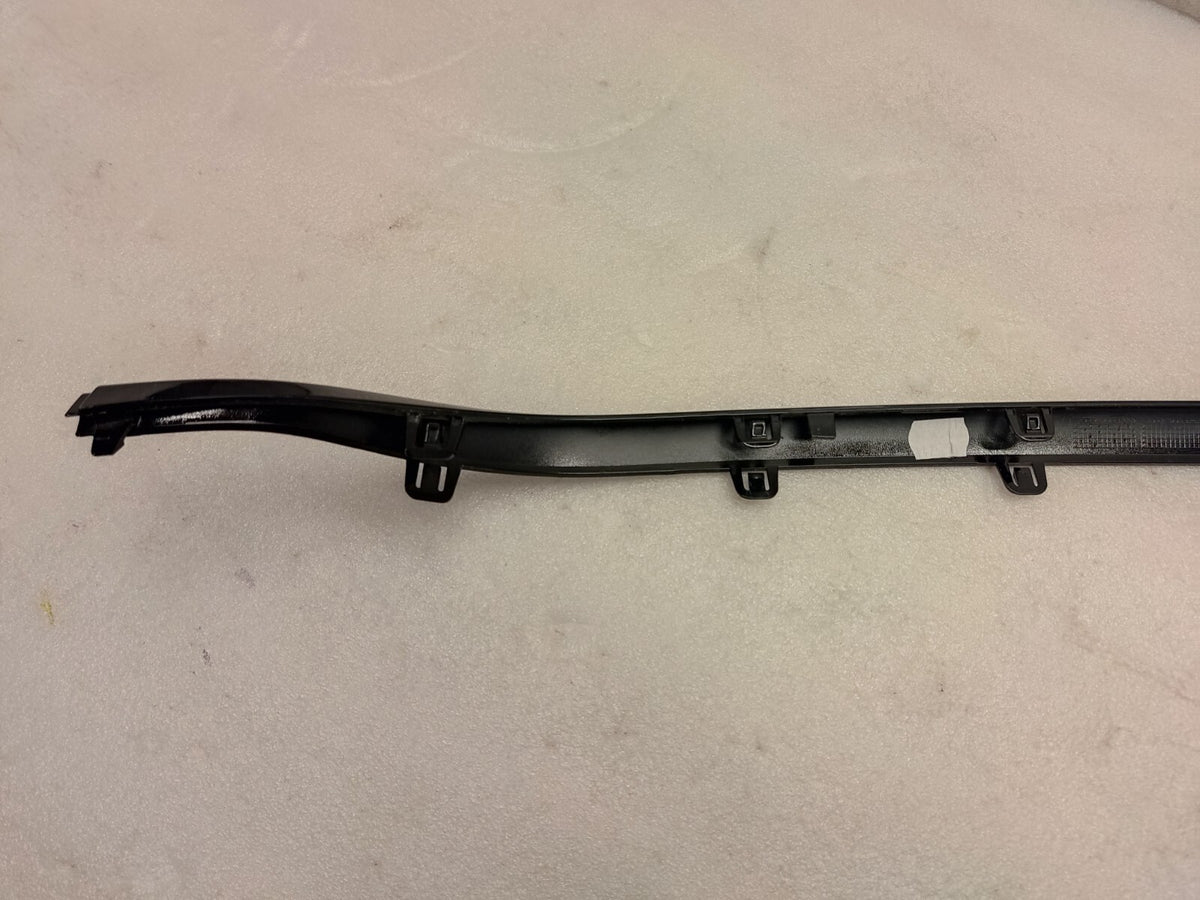 20 MERCEDES BENZ E63S AMG W213 REAR BUMPER CENTER TRIM BLACK A2138854601