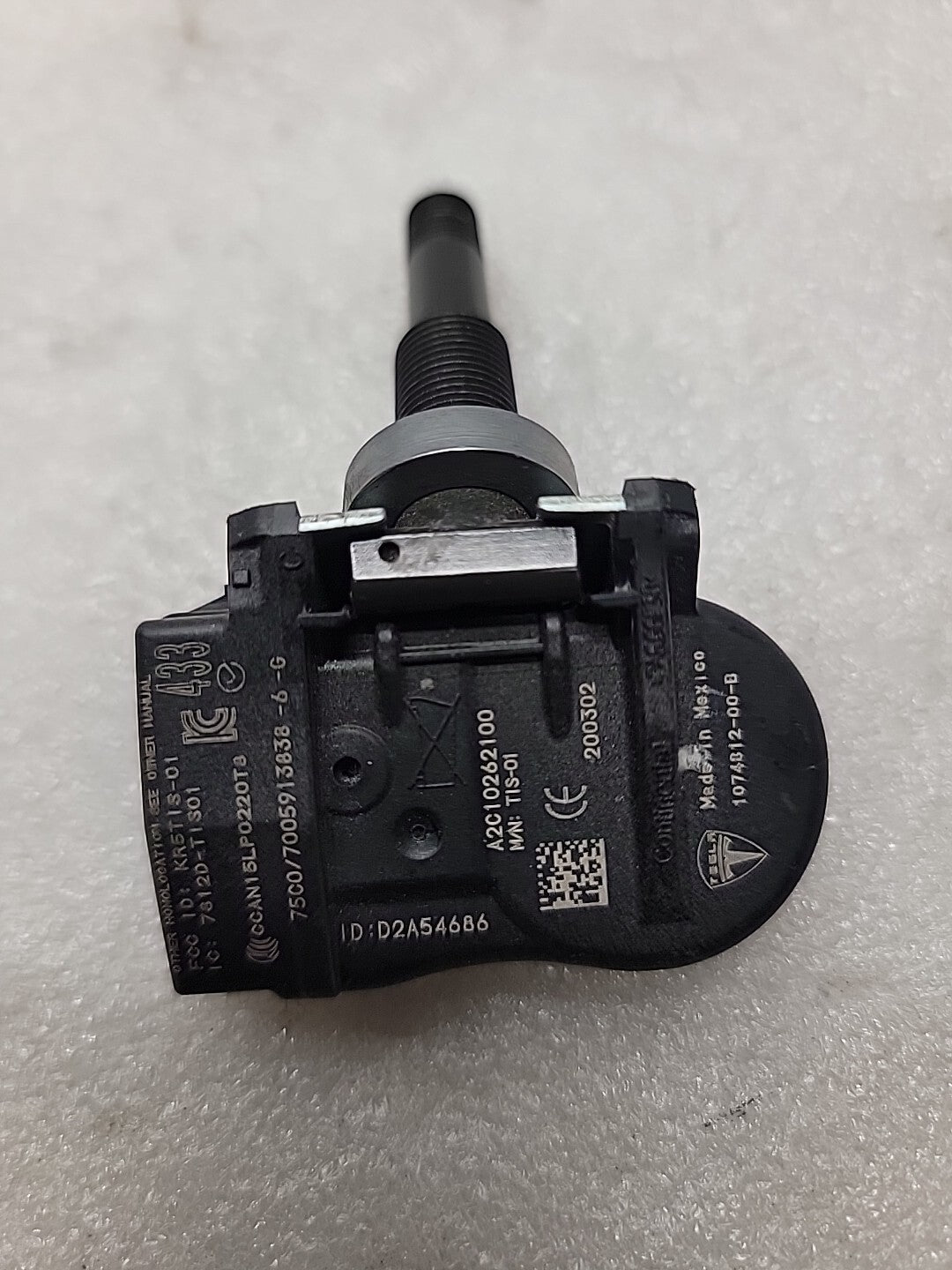 Tesla Model 3 S X TPMS Tire Pressure Sensor 433mhz Complete Genuine OEM Qty 1