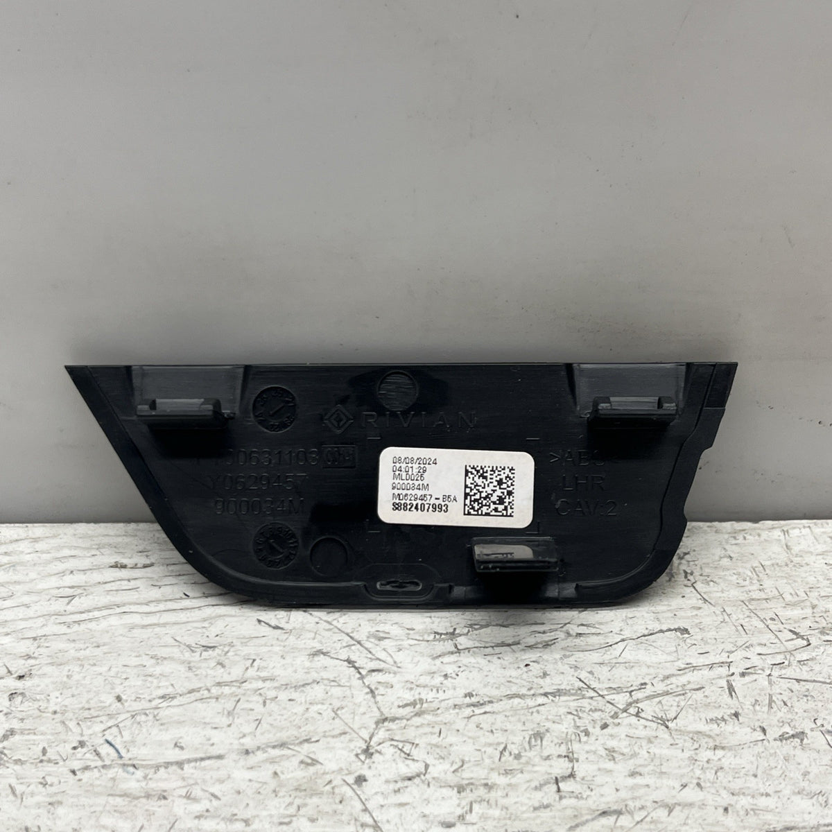 Rivian R1T R1S Rear Left Rear Door Screw Cover Cap Trim PT00631103-D NEW! OEM