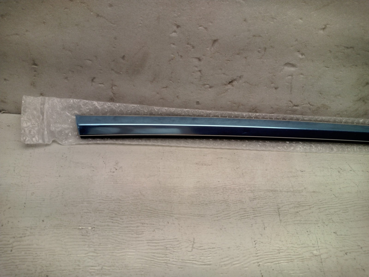 NEW 21-23 Tesla Model 3 Rear LH Door Window Chrome Belt Molding 1080745-00-F OEM
