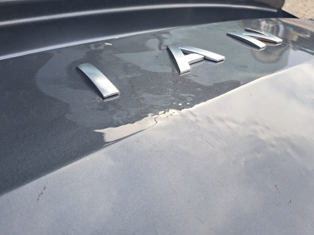 2021-2024 RIVIAN R1T REAR BACK DOOR TAILGATE TRUNK LID SHELL OEM Gray