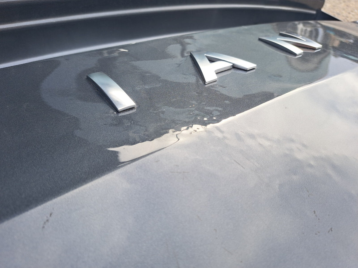 2021-2024 RIVIAN R1T REAR BACK DOOR TAILGATE TRUNK LID SHELL OEM Gray