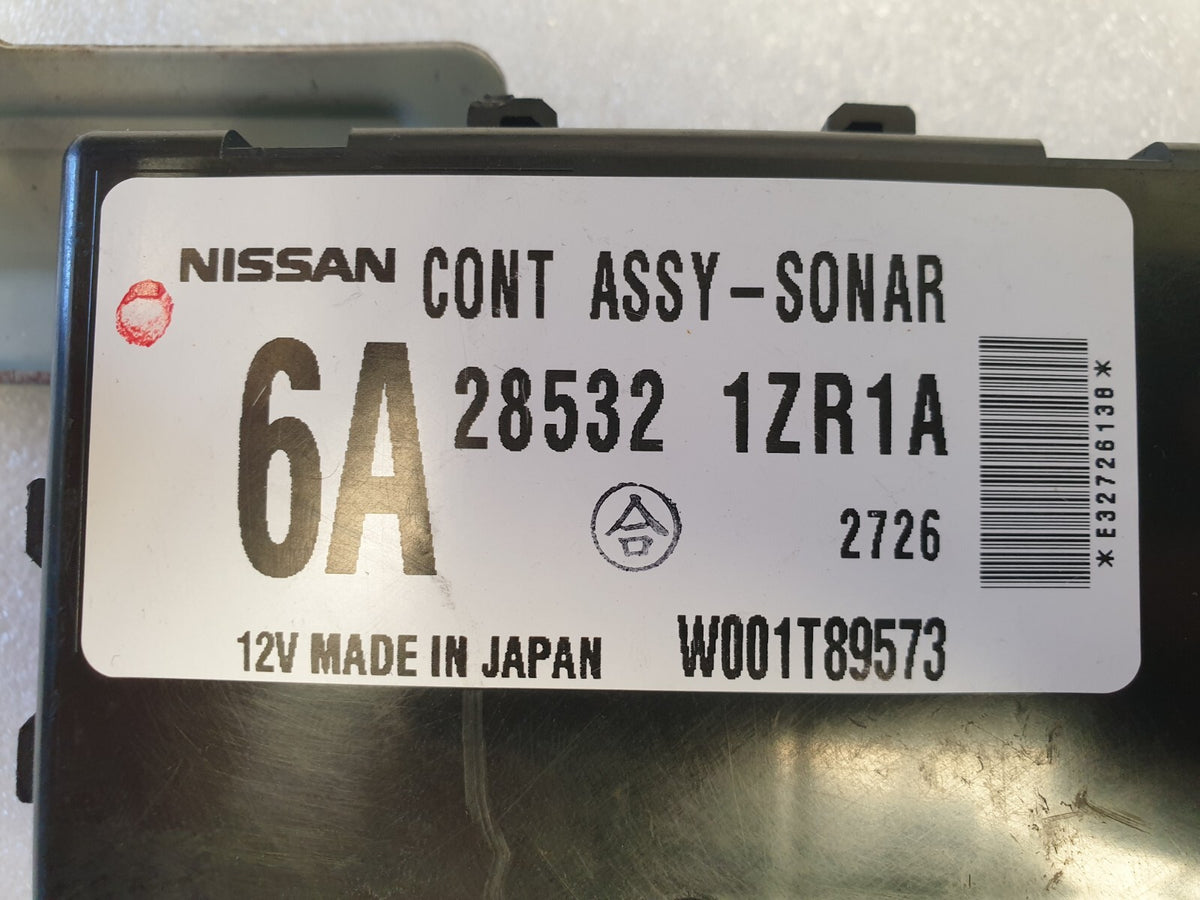 2013 INFINITI QX56 SONAR PARK ASSIST CONTROL MODULE 28532-1ZR1A OEM.
