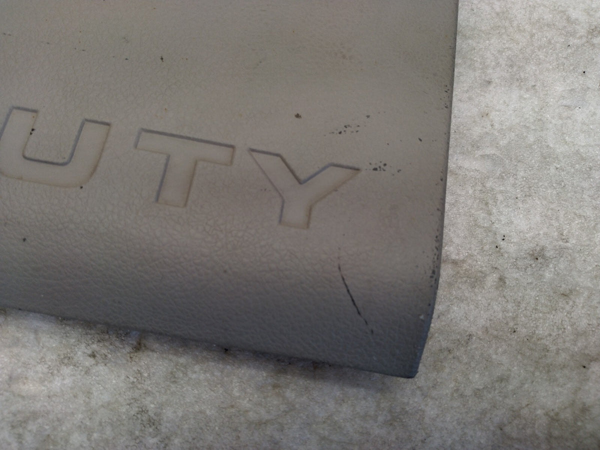 2008-2010 FORD F250 F350 Dash Panel Cover Right Side Stone Gray OEM
