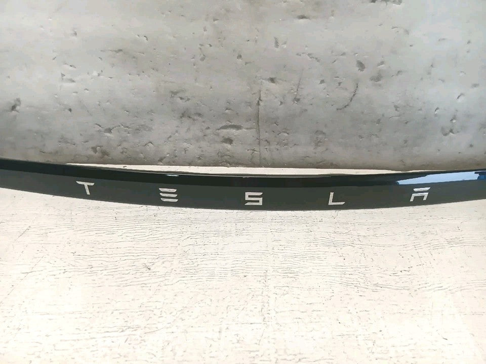 2016-2020 TESLA MODEL X REAR LIFT GATE TRIM BLACK MOLDING 1035369-00-D NEW, OEM
